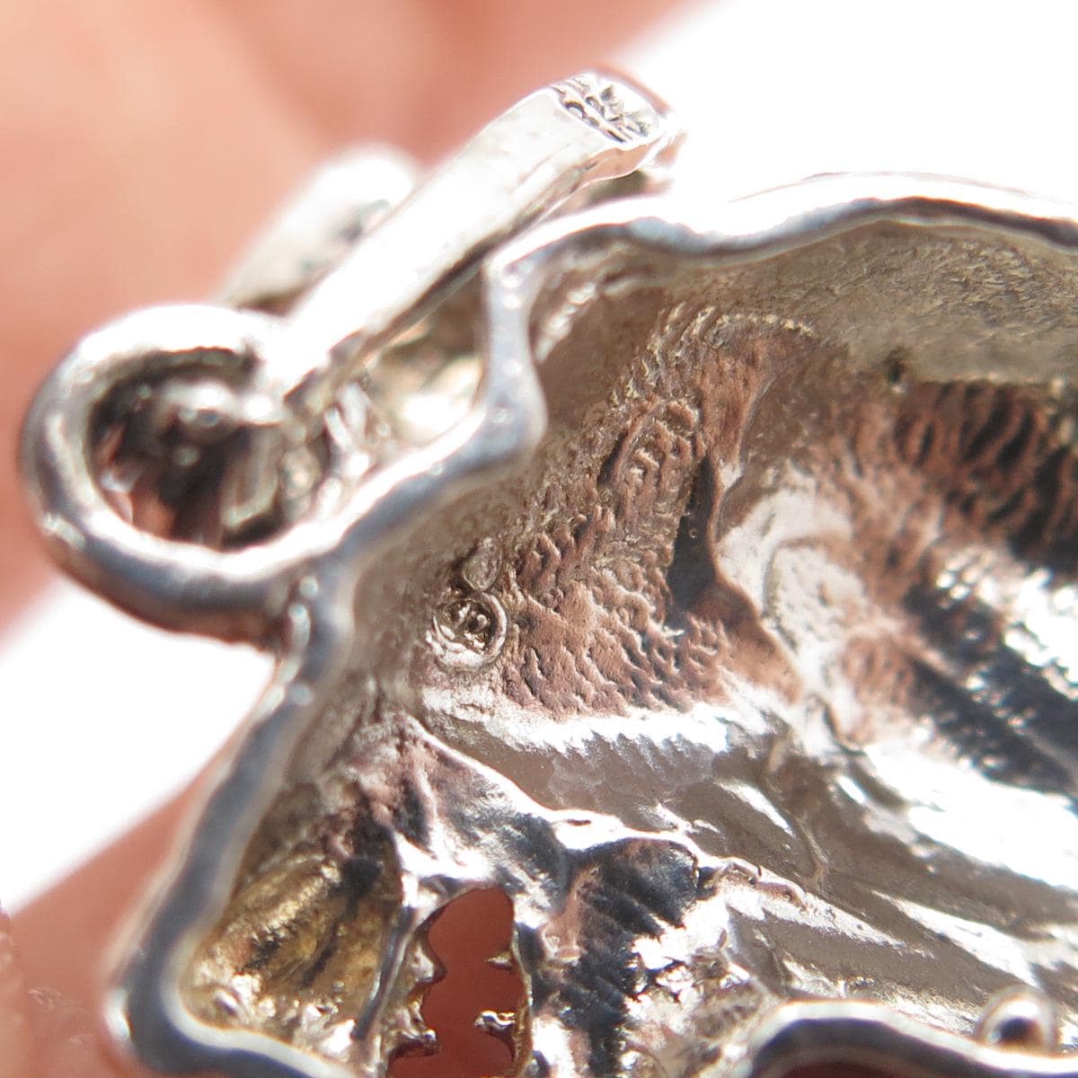 FRENCH & FRANKLIN 925 Sterling Silver Vintage Lion Oxidized