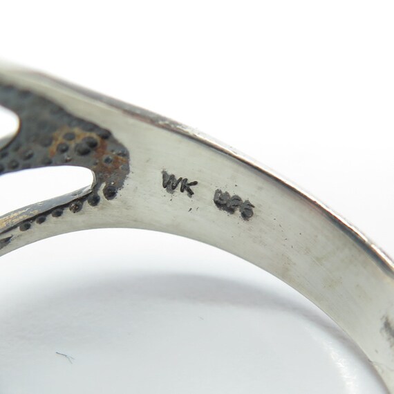 WHITNEY KELLY 925 Sterling Silver Vintage Real Op… - image 7