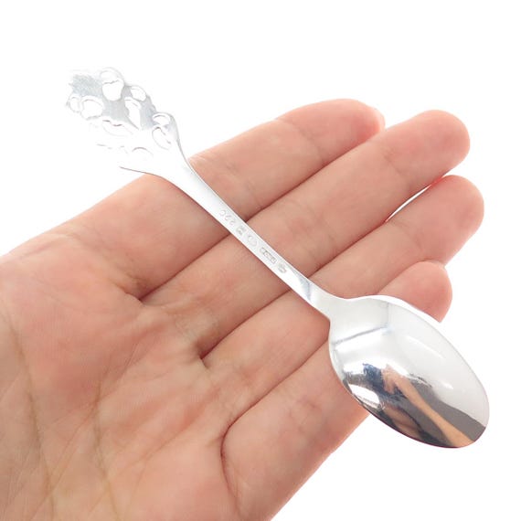 THORVALD MARTHINSEN 830S Silver Vintage Norway Viking Flower