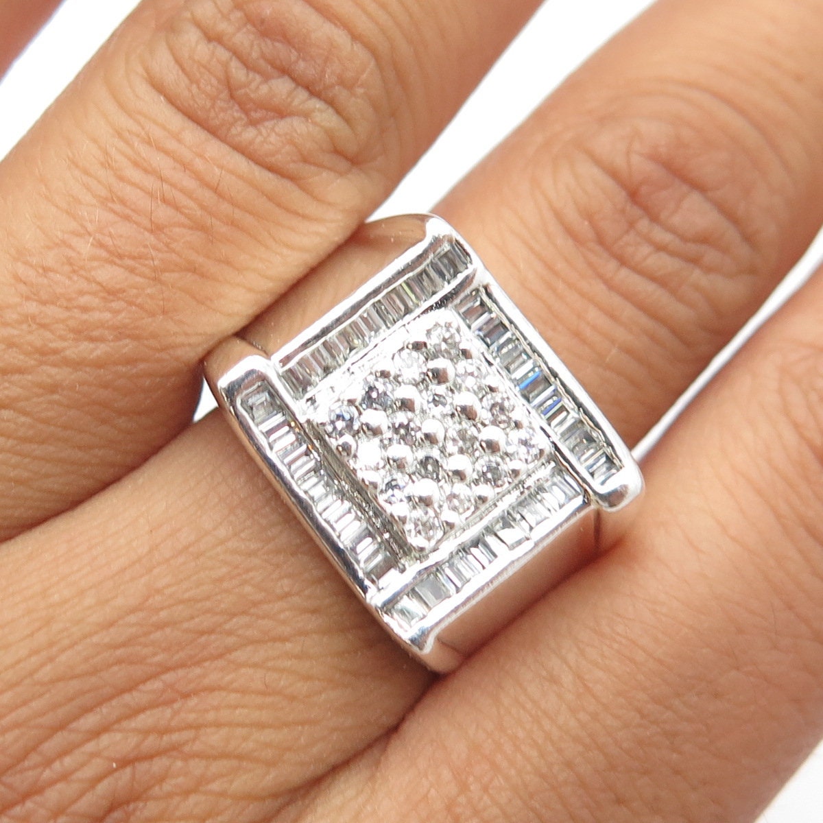 925 Sterling Silver Classic Band Ring Size 11 1/4 | eBay