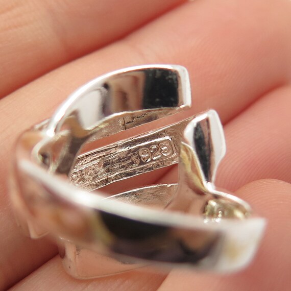 Bague Argent Tourbillon Spirale - Design Universel Roue De Vie - Argent 925 - Taille 56