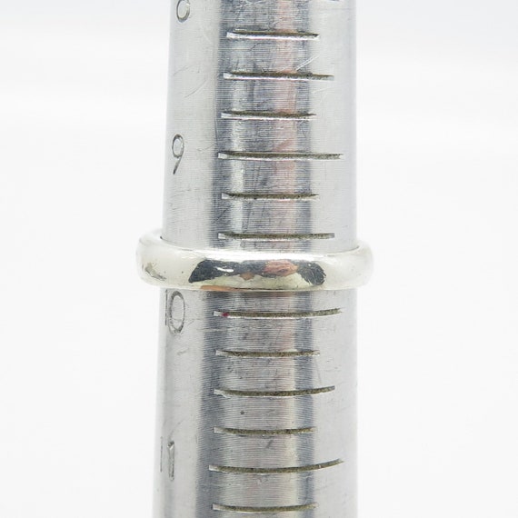 925 Sterling Silver Vintage C Z Band Ring Size 9.75 - Etsy