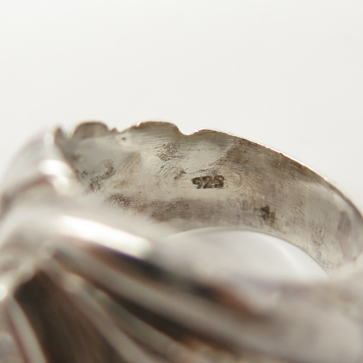 SILVER925 vintage ring まとめ売り6個 925 Sterling Silver Vintage C Z Ribbed Ring Size 6 1/4 - Etsy