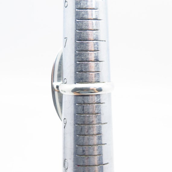 925 Sterling Silver Vintage Textured Oval Stateme… - image 8