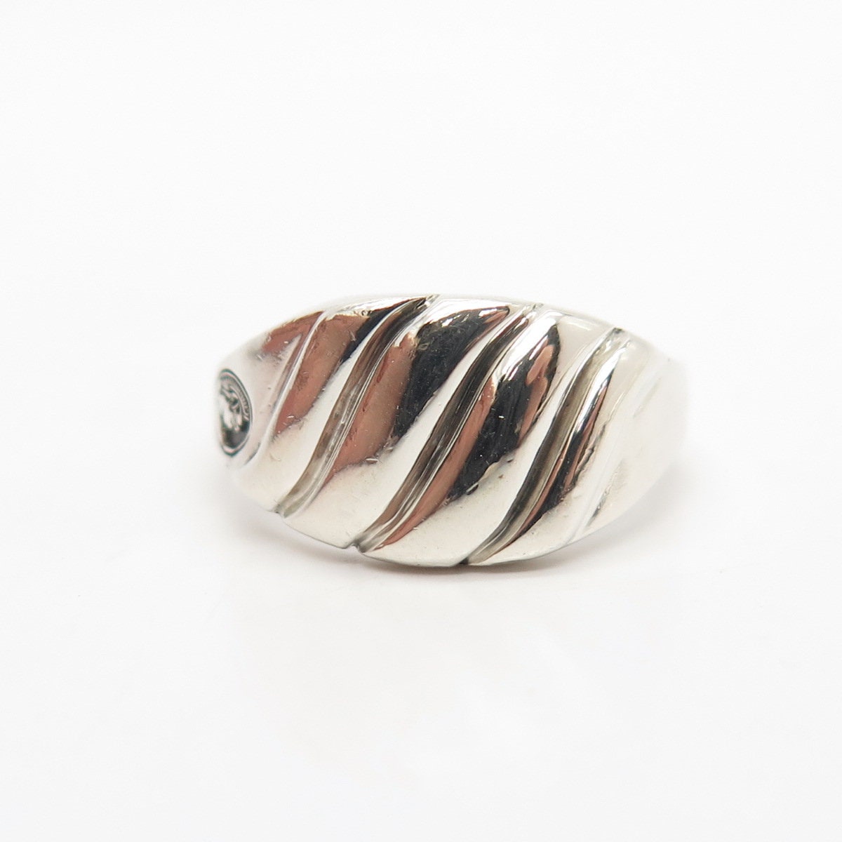 925 Sterling Silver Vintage CTO Ribbed Ring Size 5 1/4 - Etsy 925 Sterling Silver Vintage CTO Ribbed Ring Size 5 1/4 - Etsy