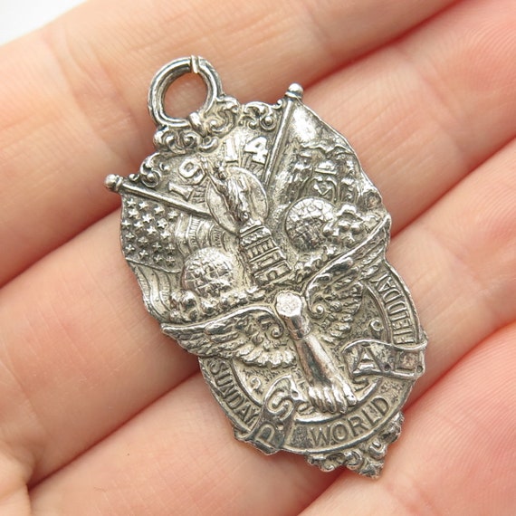 925 Sterling Silver Antique Dieges and Clust "Sun… - image 1