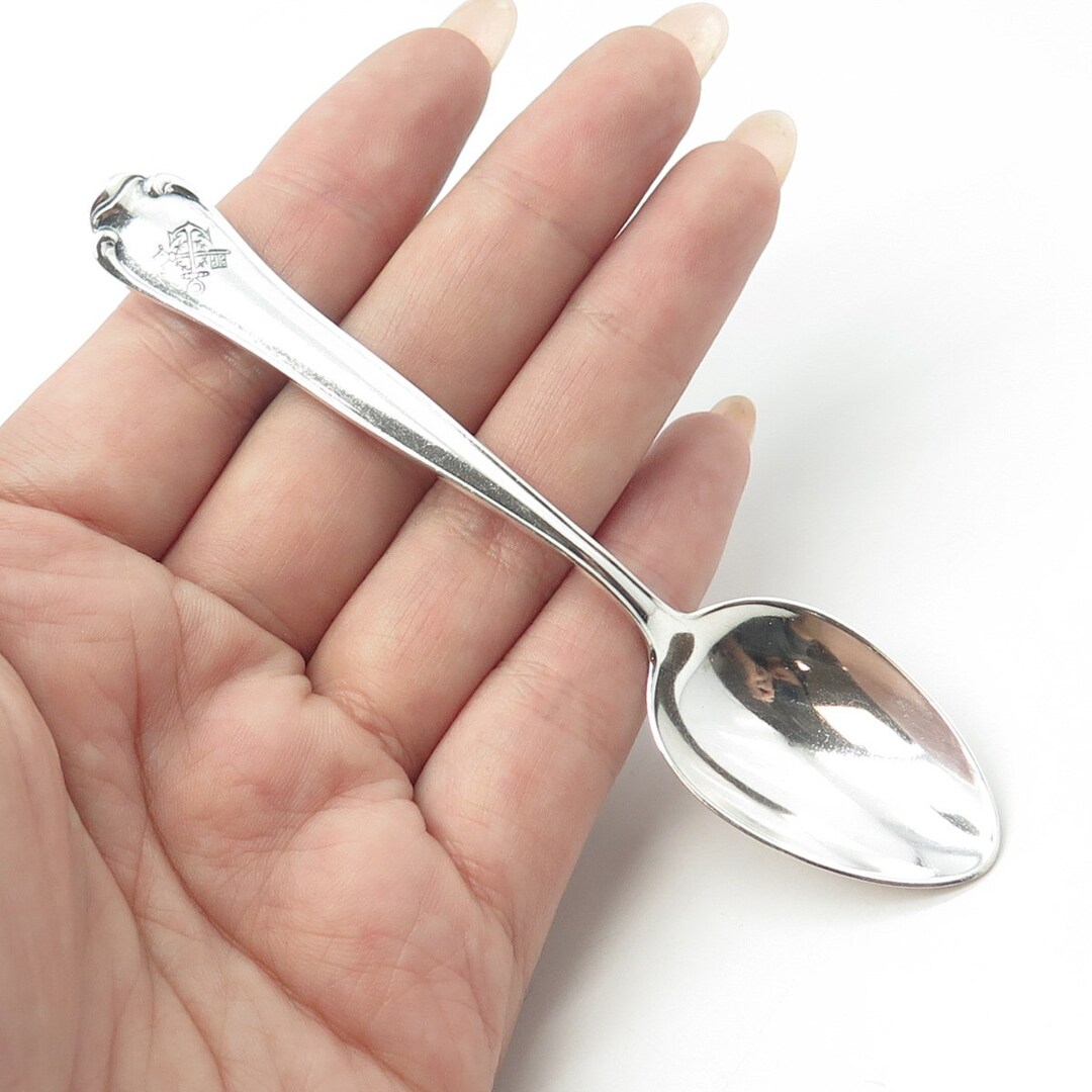 A.C. FRANCK 800 Silver Antique Art Deco Germany Coffee Spoon - Etsy