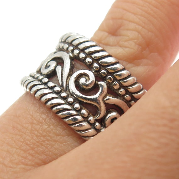 ☆☆☆☆☆☆☆ UNKNOWN 925 Scroll Band Ring Buy Chrome Hearts Scroll Band Ring Online at Groupie