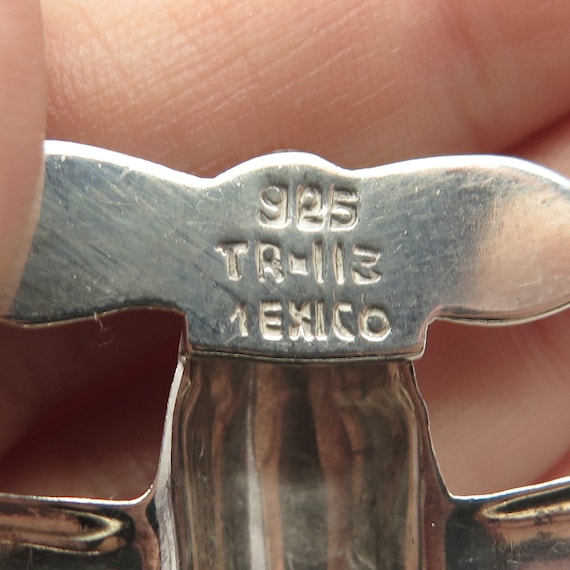 925 Sterling Silver Vintage Mexico Helicopter Pin… - image 9