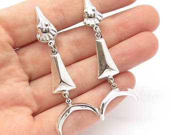 Hirondelle : Boutons de Manchette en Argent 925 - Oiseau - Robin