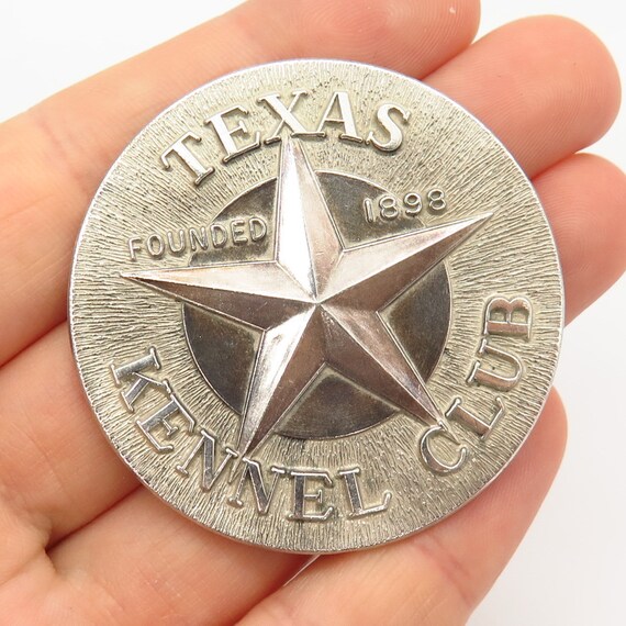 925 Sterling Vintage Haltoms "Texas Kennel Club" … - image 1