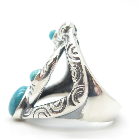 925 Sterling Silver Vintage Jay King Desert Rose … - image 6