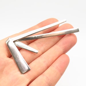 925 Sterling Silver Vintage Mexico Modernist Pin Brooch
