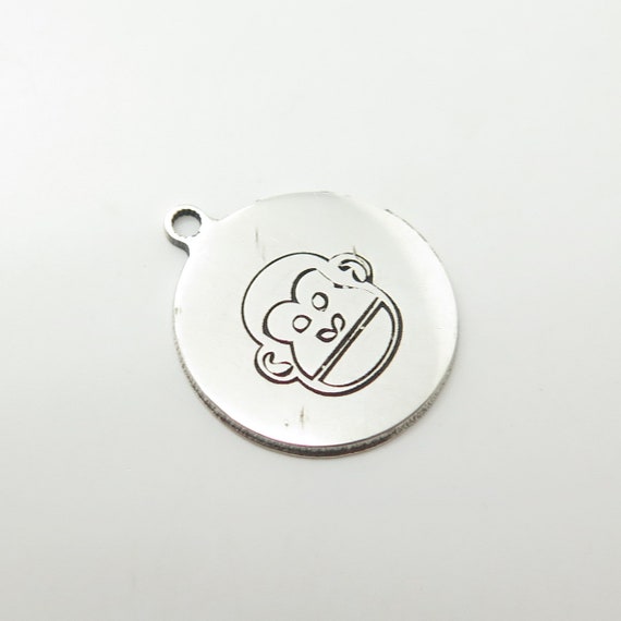 925 Sterling Silver USA Two In Town Monkey Charm … - image 7
