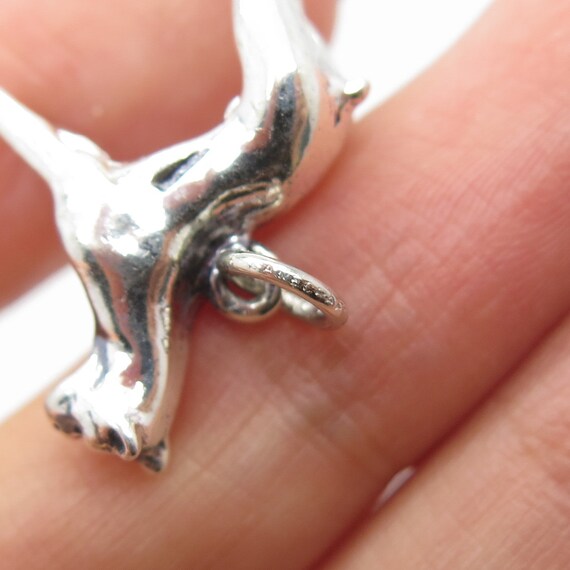 925 Sterling Silver Vintage Danecraft Dog Charm P… - image 6