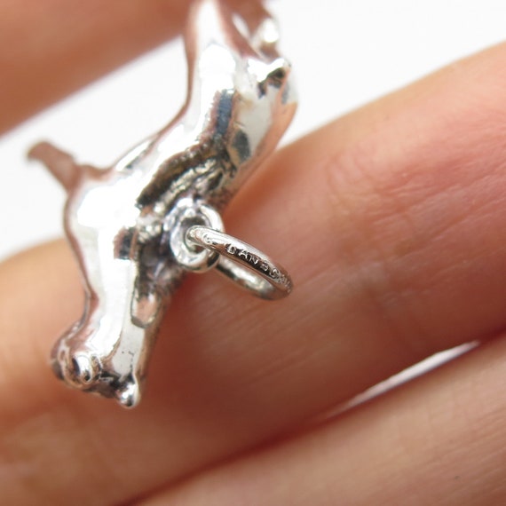 925 Sterling Silver Vintage Danecraft Dog Charm P… - image 8