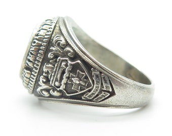 925 Sterling Silver Vintage Pennsylvania Air National Guard Signet