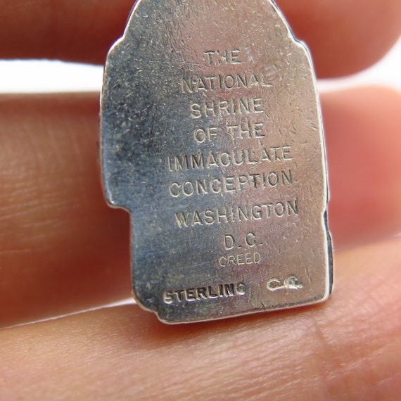 925 Sterling Silver Vintage Creed Washington DC C… - image 7