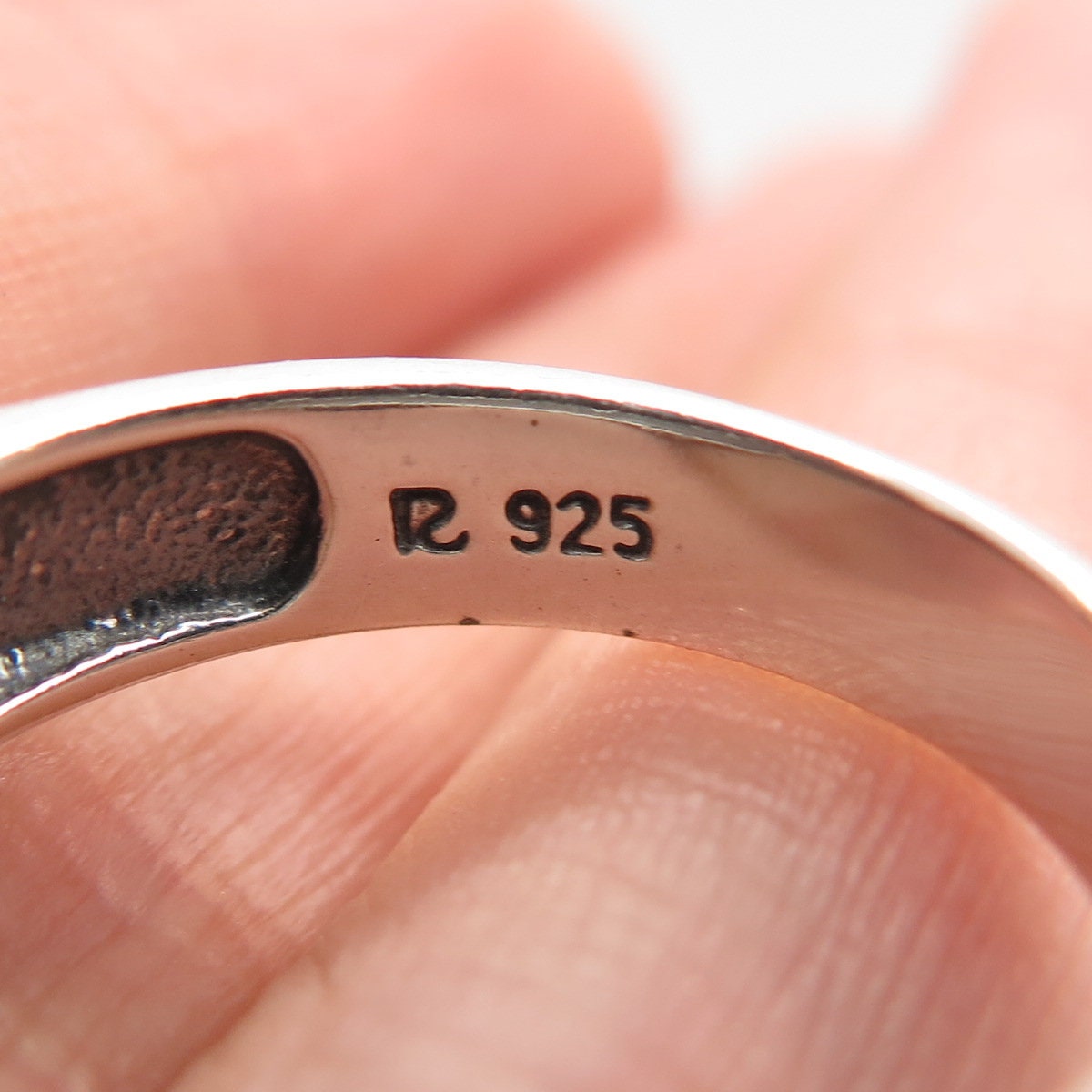 925刻印 Ross Simons ヴィンテージ リング　12号 Vintage Designer Ross Simons Sterling Silver Knot Ribbon