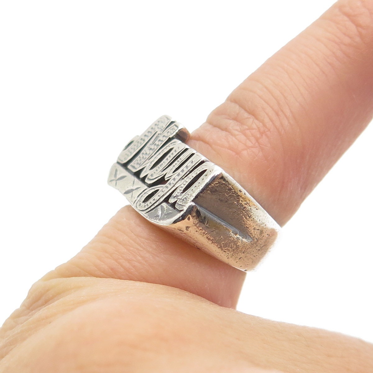 90s nagual silver 925 ring