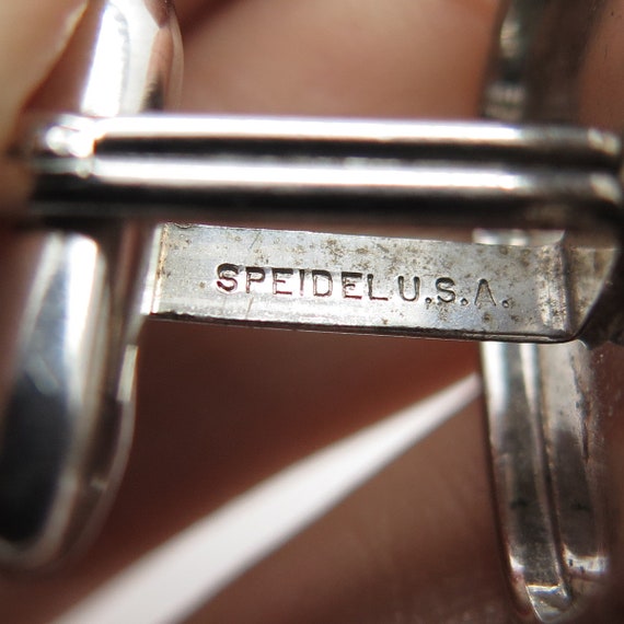 925 Sterling Silver Antique Art Deco Speidel Unit… - image 8