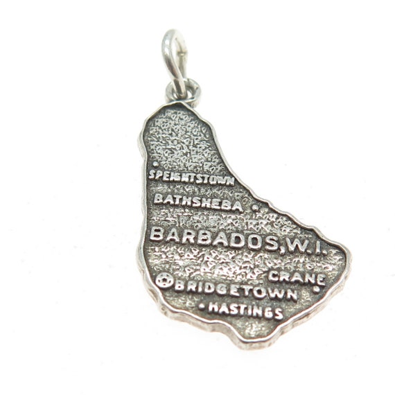 925 Sterling Silver Vintage "Barbados" Island Pen… - image 4