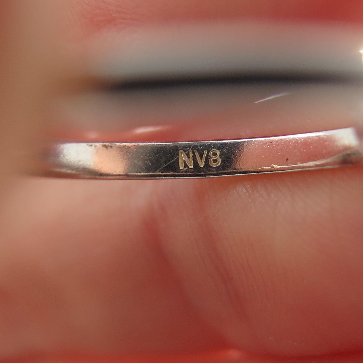 NEVADA 925 Sterling Silver Vintage Interlocked 5-band Ring Size