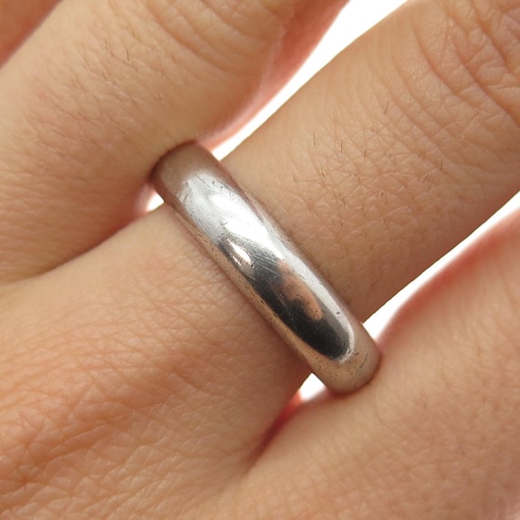 ROSS SIMONS 925 Sterling Silver Vintage Classic Weddi… - Gem