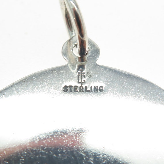 CHARLES THOMAE 925 Sterling Silver Vintage Cancer… - image 8