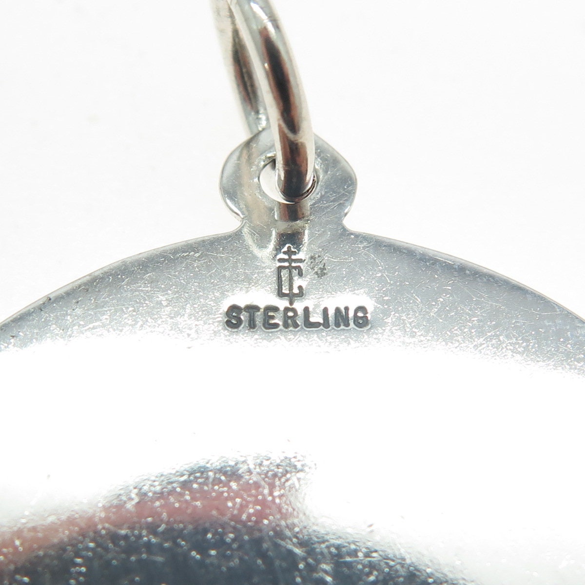 Charles Thomae Large St. Christopher Sterling Silver Pendant