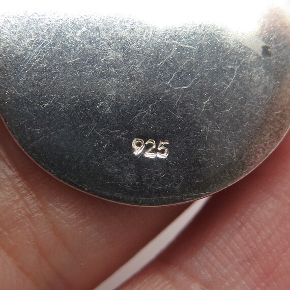 925 Sterling Silver Vintage "mama mama mama" Roun… - image 8