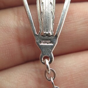 925 Sterling Silver Antique Art Deco Creed Jesus Cross Religious ...