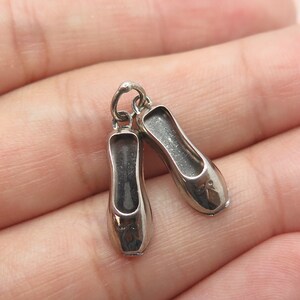 PAYE and BAKER 925 Sterling Silver Vintage Lady&#39;s Shoe Charm Pendant