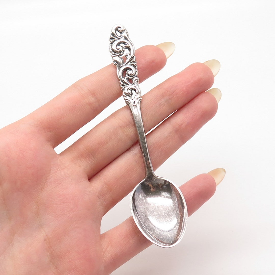 MYLIUS 830S ノルウェー銀器 14点セット 830S Silver Antique Brodrene Mylius Tele Pierced Demitasse Spoon