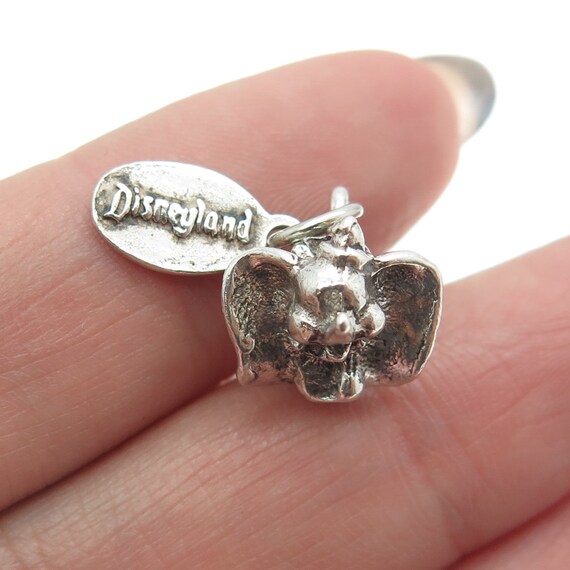 WALT DISNEY 925 Sterling Silver Vintage Dumbo Ele… - image 1