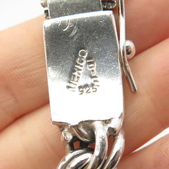 925 Sterling Silver Vintage Mexico Double Rolo Chain 925 Sterling Silver Vintage Mexico Double Rolo Chain