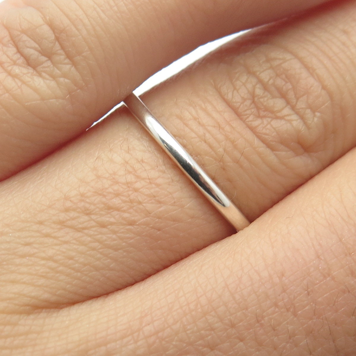 925 Sterling Silver DBJ Classic Band Ring Size 9.25 Etsy