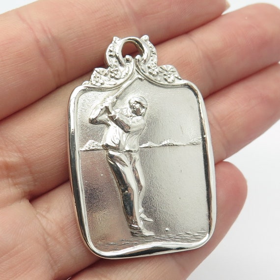 925 Sterling Silver Vintage Wendell and Co. Golfe… - image 1