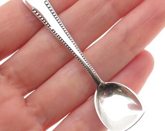 Vintage Souvenir Spoon, Dutch 835 Silver, 4 3/8 Inches Length