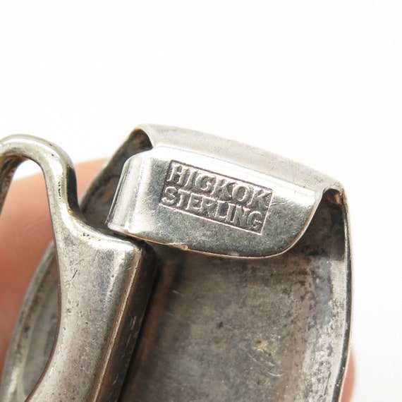 Bronze Antique USA Hickok Classic Belt Buckle Gem