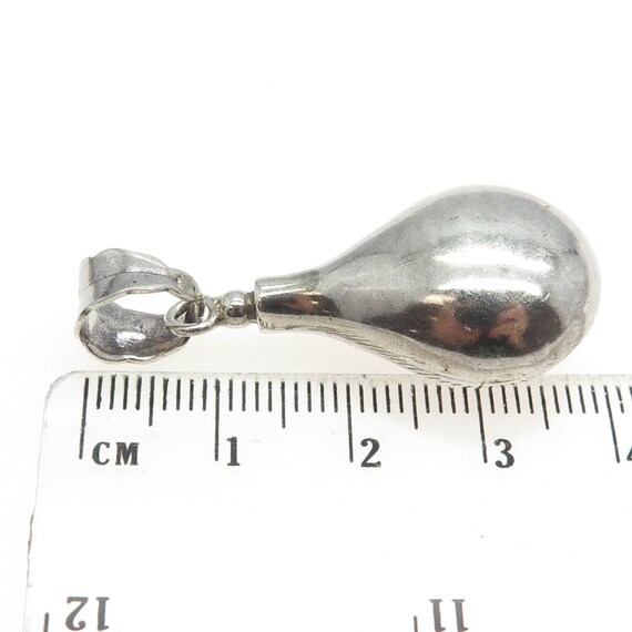 925 Sterling Silver Vintage Teardrop Perfume Bott… - image 3