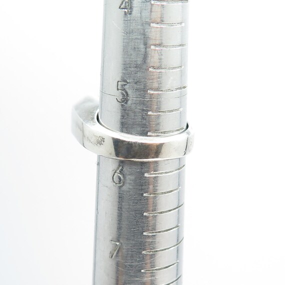 925 Sterling Silver Vintage Asscher-Cut C Z Moder… - image 8