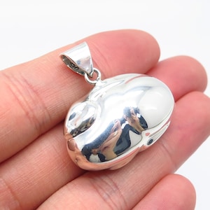 950 Silver Vintage Mexico Modernist Pendant