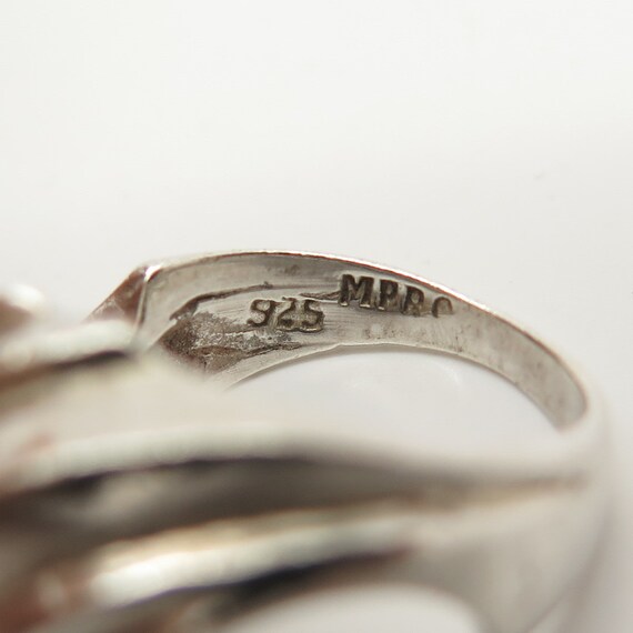 NASTOYS：Mid - Century RING (Silver925) 925 Sterling Silver Vintage Wavy Ribbed Ring Size 6 1/4 - Etsy