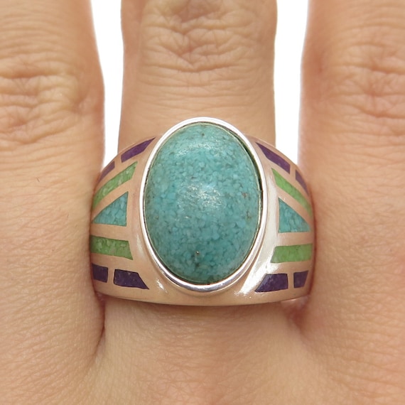 Sterling Silver Oval Onyx Cabochon Granulated Design Ring Sterling Silver Oval Onyx Cabochon Granulated Design Ring