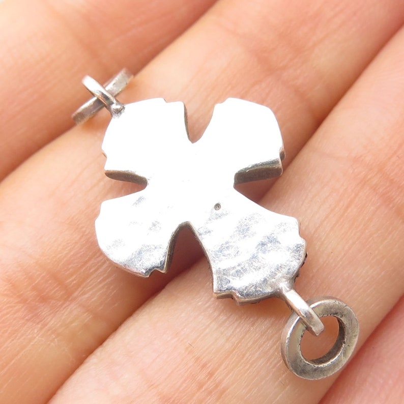 925 Sterling Silver Cross Pendant Jacket Part Of Bracelet