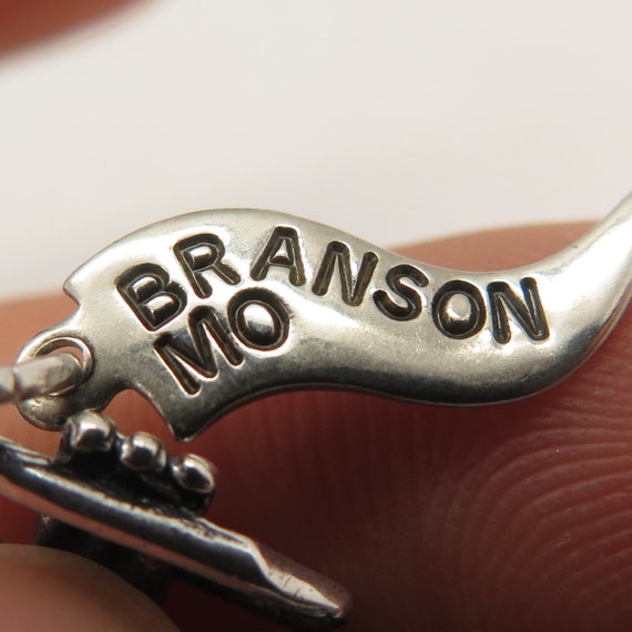 925 Sterling Silver Vintage Branson Mo Musical Tr… - image 7
