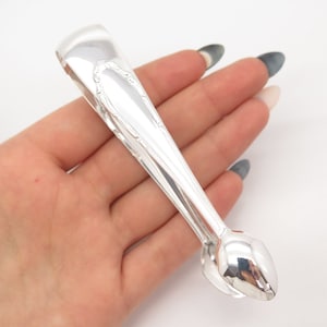 835 Silver Antique OTTO KALTENBACK Sugar Tongs