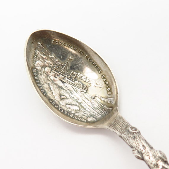 925 Sterling Antique "Montreal Corsican In Lachin… - image 4