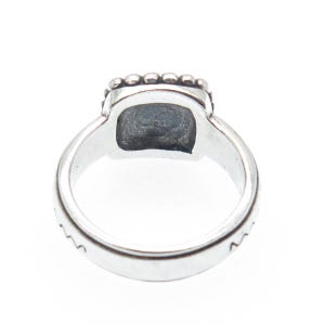 BRIGHTON 925 Sterling Silver Vintage Butterfly Oxidized Ring Size 5 image 5